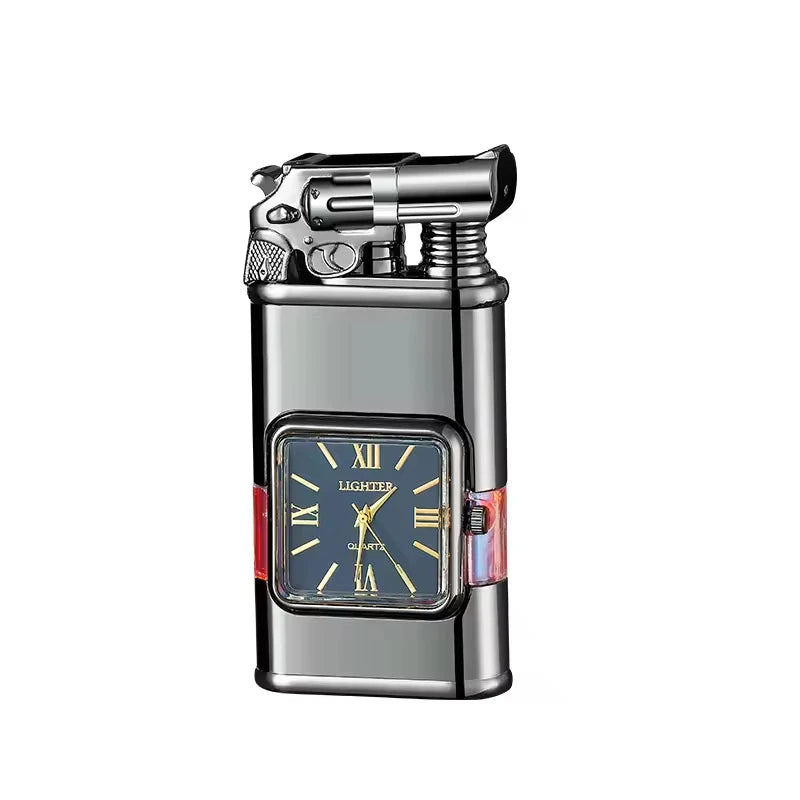 Torch lighter with Modern Clock